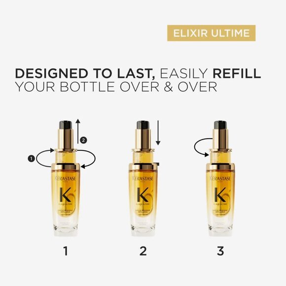 Kérastase Elixir Ultime Refillable Hydrating Hair Oil - Picture 12 of 12